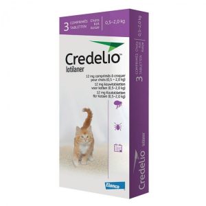 Credelio 12mg pisici( 0.5-2 kg) 3 tb - imagine 1